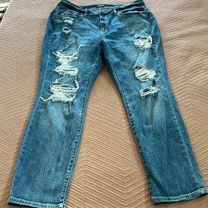 Distressed boyfriend Judy Blue 18w